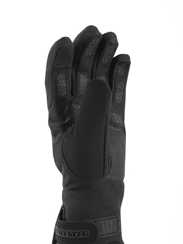 SEALSKINZ | Bodham |Unisex Waterproof All Weather Cycle Glove | Suede Thumb Wiper is Soft on the Face | Cycling & Outdoor Sports | Three-Layer Insulation Technology