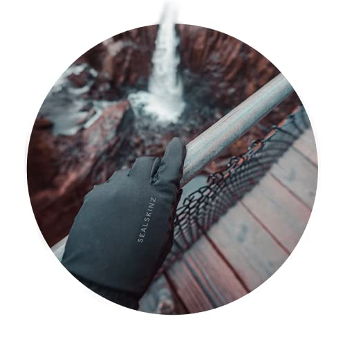 SEALSKINZ | Kelling | Unisex Waterproof All Weather Leather Goatskin Insulated Glove | Outdoor Pursuits, Cycling & Work | Moisture Wicking