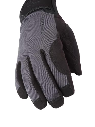 SEALSKINZ | Harling | Unisex Waterproof All Weather Gloves | For Cycling, Outdoor Work | Touch Screen Compatiable | Suede & Merino Wool