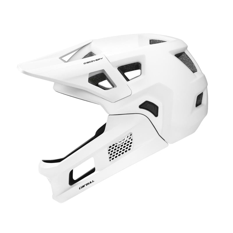 Baoblaze Mountain Bike Helmet Bicycle Helmet for Adults Lightweight with Detachable Chin Pad Gear Breathable Full Face Cycling Helmet