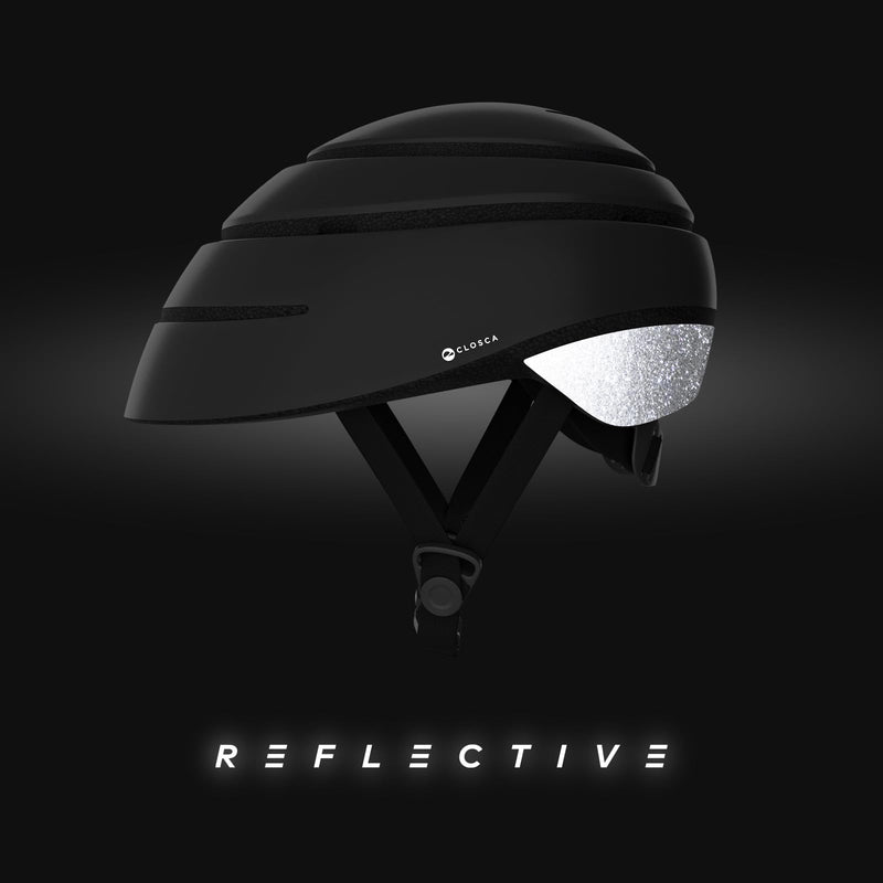 CLOSCA. Foldable helmet. The bike helmet for women and men. Certificate for bicycle, scooter, electric bicycle, inline skates and skateboards.