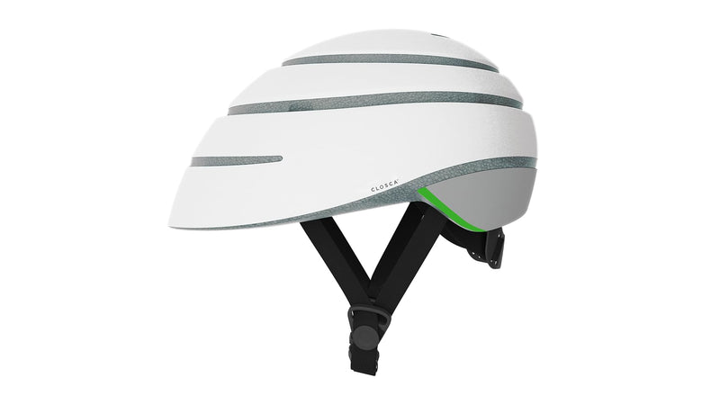 CLOSCA. Foldable helmet. The bike helmet for women and men. Certificate for bicycle, scooter, electric bicycle, inline skates and skateboards.