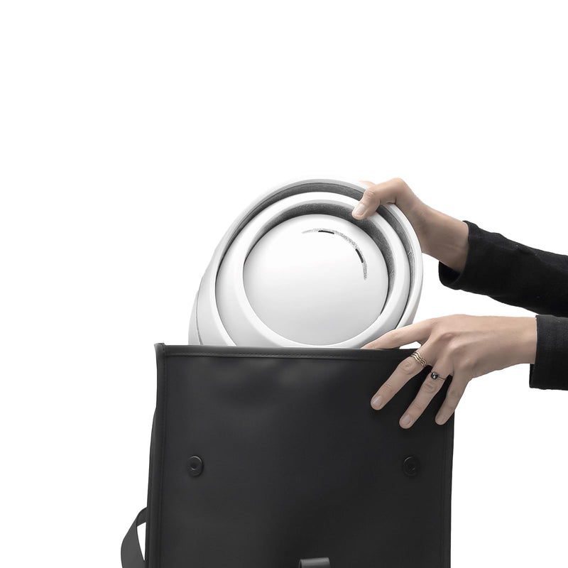 CLOSCA. Foldable helmet. The bike helmet for women and men. Certificate for bicycle, scooter, electric bicycle, inline skates and skateboards.