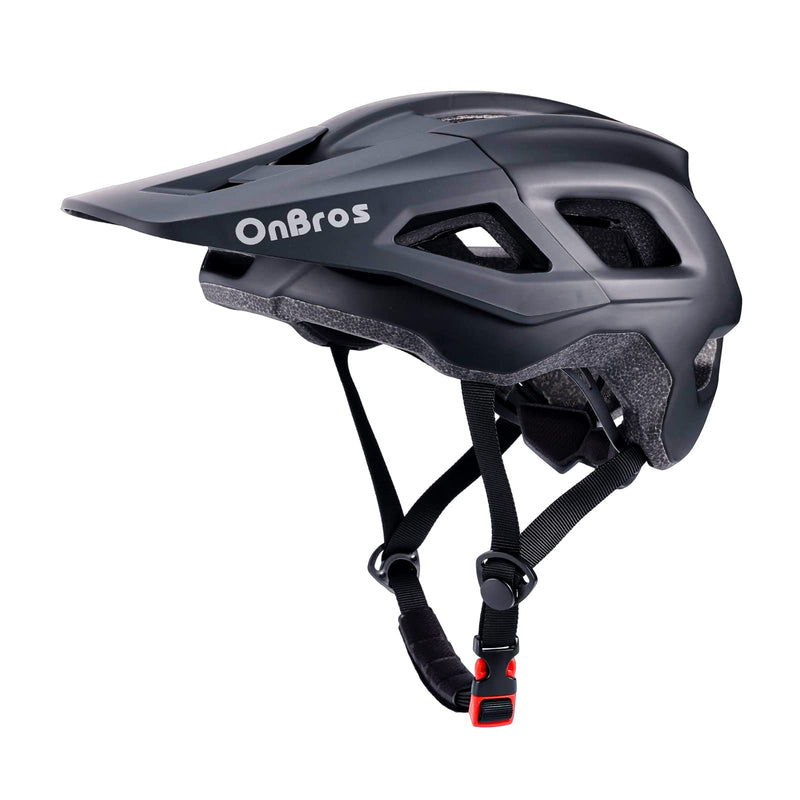 Bike Helmets, OnBros Cycle Helmet Men and Women, Scooter Skateboard MTB BMX Bike Helmet Lightweight, Mountain Bike Helmet with Visor, Bicycle Helmet