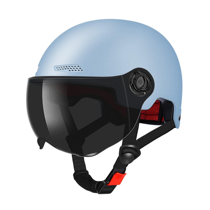 Scooter Helmet For Men And Women | Adults Helmet With Visor | Bikes Cycling Half Helmet | Lightweight Electric Bikes Helmets With Goggle | Retro Open Face Helmet For Scooter