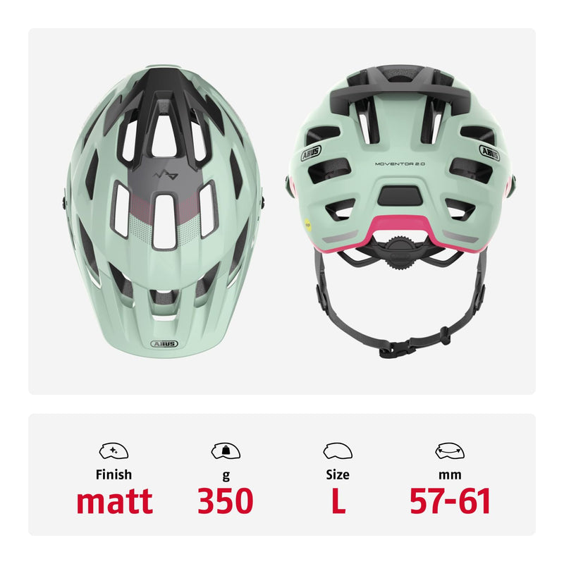 ABUS MTB Helmet Moventor 2.0 MIPS, Impact Protection for Off-Road Use, All-Mountain Helmet, Unisex Adult