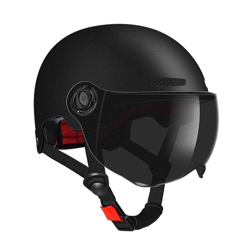 Scooter Helmet For Men And Women | Adults Helmet With Visor | Bikes Cycling Half Helmet | Lightweight Electric Bikes Helmets With Goggle | Retro Open Face Helmet For Scooter