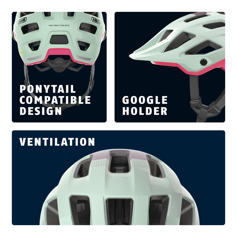 ABUS MTB Helmet Moventor 2.0 MIPS, Impact Protection for Off-Road Use, All-Mountain Helmet, Unisex Adult