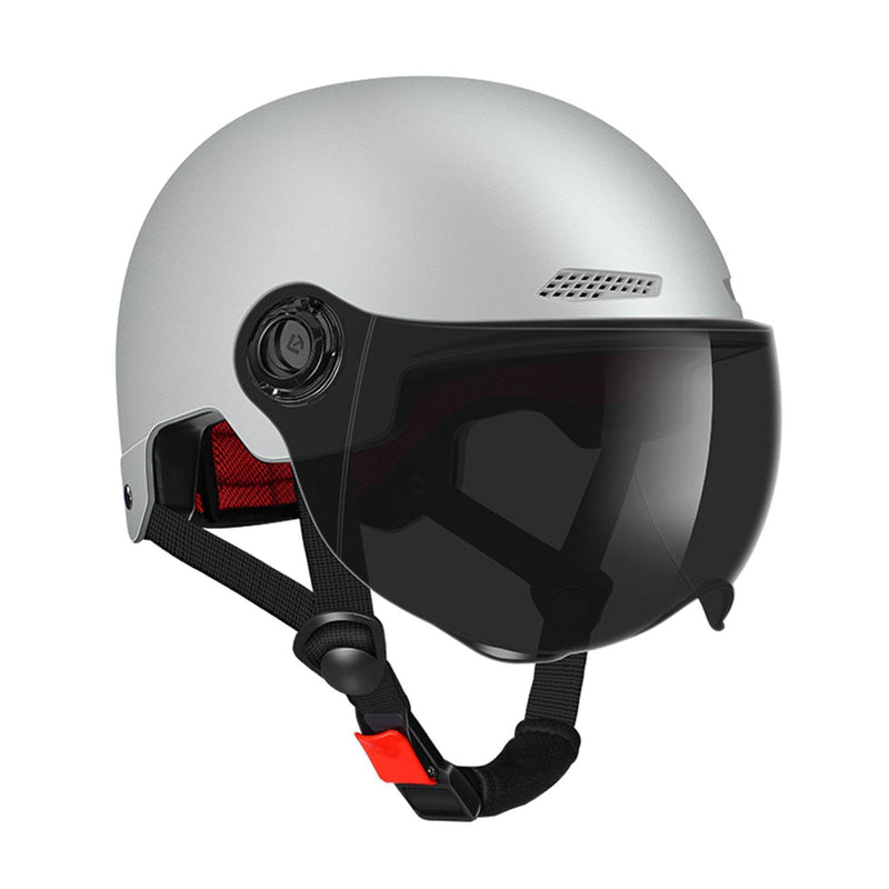 Scooter Helmet For Men And Women | Adults Helmet With Visor | Bikes Cycling Half Helmet | Lightweight Electric Bikes Helmets With Goggle | Retro Open Face Helmet For Scooter