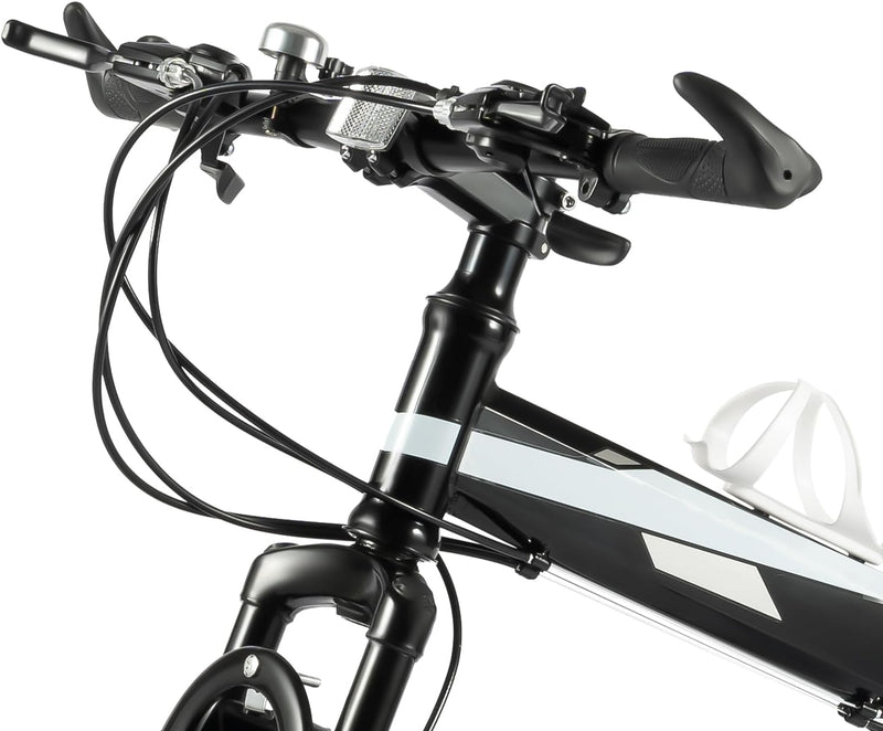 GDSKR 26 Inch Mountain Bike, Adult Mountain Bike MTB, 21 Speed Dual-Disc Brake MTB, Folding Bicycle, for Muddy Roads, Grasslands, Mountain Roads und Sandy Areas Outdoor Riding
