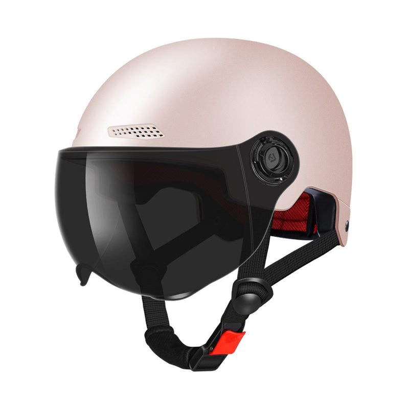 Scooter Helmet For Men And Women | Adults Helmet With Visor | Bikes Cycling Half Helmet | Lightweight Electric Bikes Helmets With Goggle | Retro Open Face Helmet For Scooter