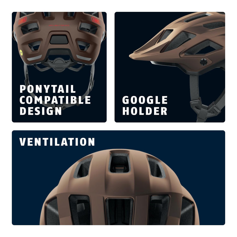 ABUS MTB Helmet Moventor 2.0 MIPS, Impact Protection for Off-Road Use, All-Mountain Helmet, Unisex Adult