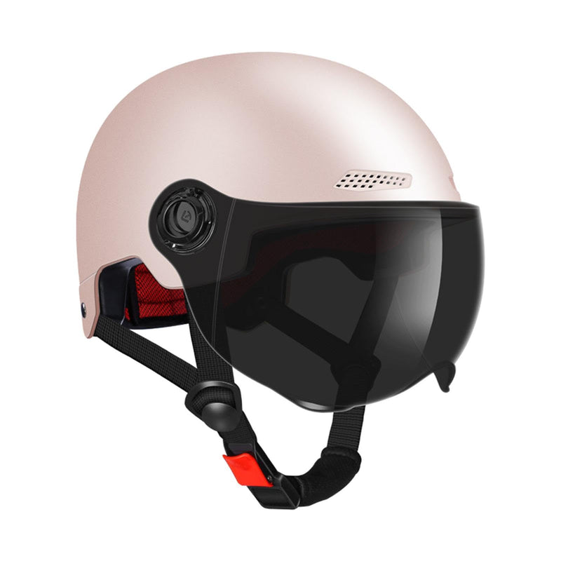 Scooter Helmet For Men And Women | Adults Helmet With Visor | Bikes Cycling Half Helmet | Lightweight Electric Bikes Helmets With Goggle | Retro Open Face Helmet For Scooter