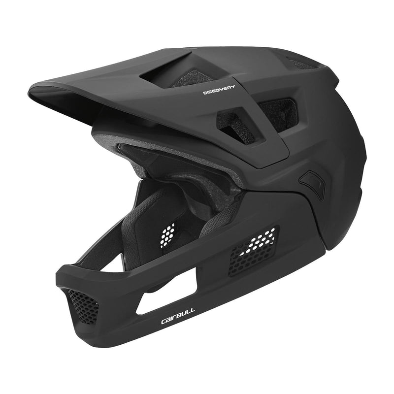 Baoblaze Mountain Bike Helmet Bicycle Helmet for Adults Lightweight with Detachable Chin Pad Gear Breathable Full Face Cycling Helmet