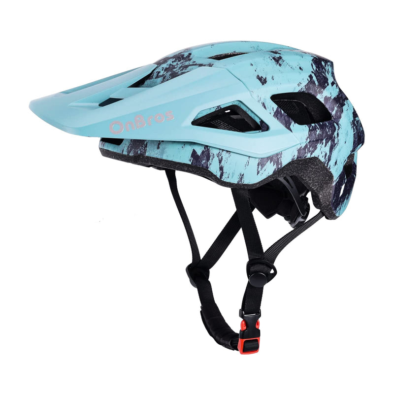 Bike Helmets, OnBros Cycle Helmet Men and Women, Scooter Skateboard MTB BMX Bike Helmet Lightweight, Mountain Bike Helmet with Visor, Bicycle Helmet