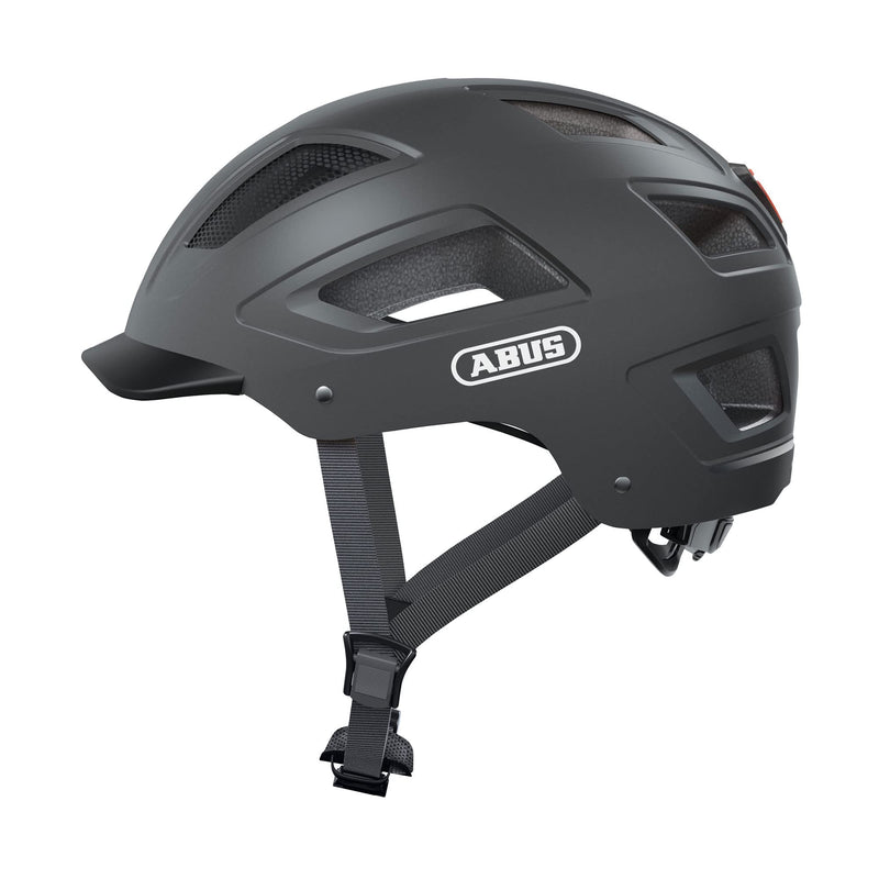 ABUS Hyban 2.0 City Helmet - Durable Bicycle Helmet for Daily Use with ABS Hard Shell - for Women and Men