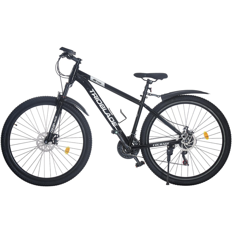 BSTSEL 24/26/27.5/29 Inch Mountain Bike Aluminum Frame with Front Suspension Fork Mountain Bicycle 21 Speeds with Dual Disc-Brake Suitable for Over 18 Years