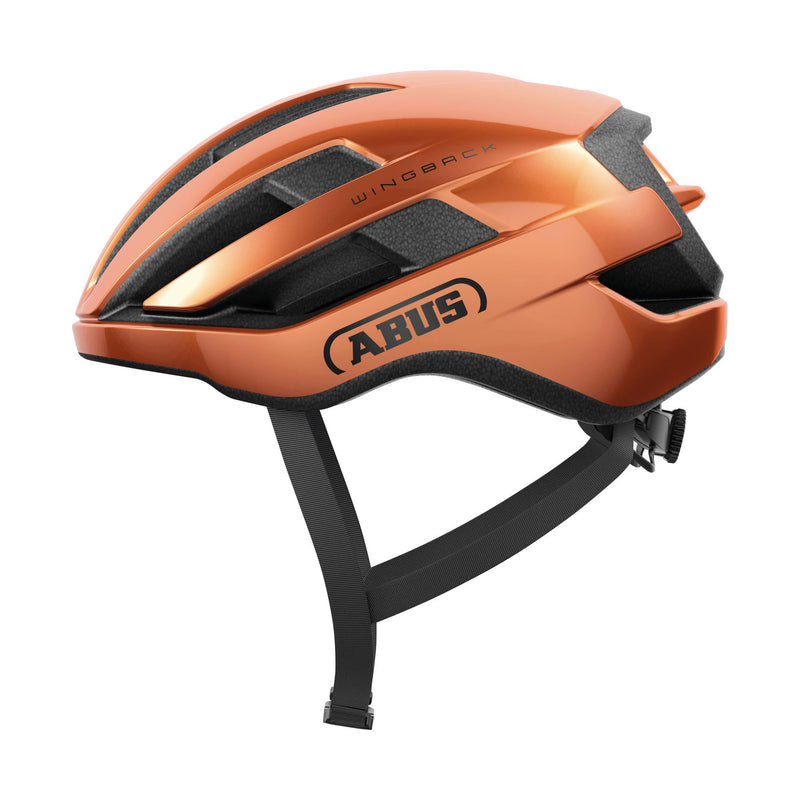ABUS WingBack Racing Bicycle Helmet - Simple Helmet for Sporty Riding in Everyday Use