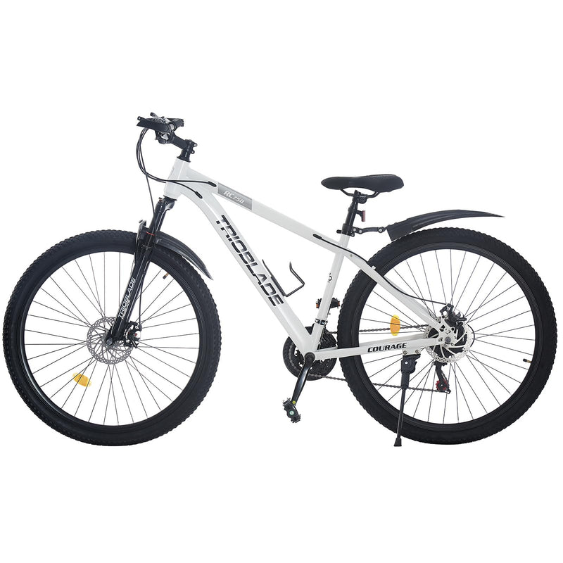 BSTSEL 24/26/27.5/29 Inch Mountain Bike Aluminum Frame with Front Suspension Fork Mountain Bicycle 21 Speeds with Dual Disc-Brake Suitable for Over 18 Years