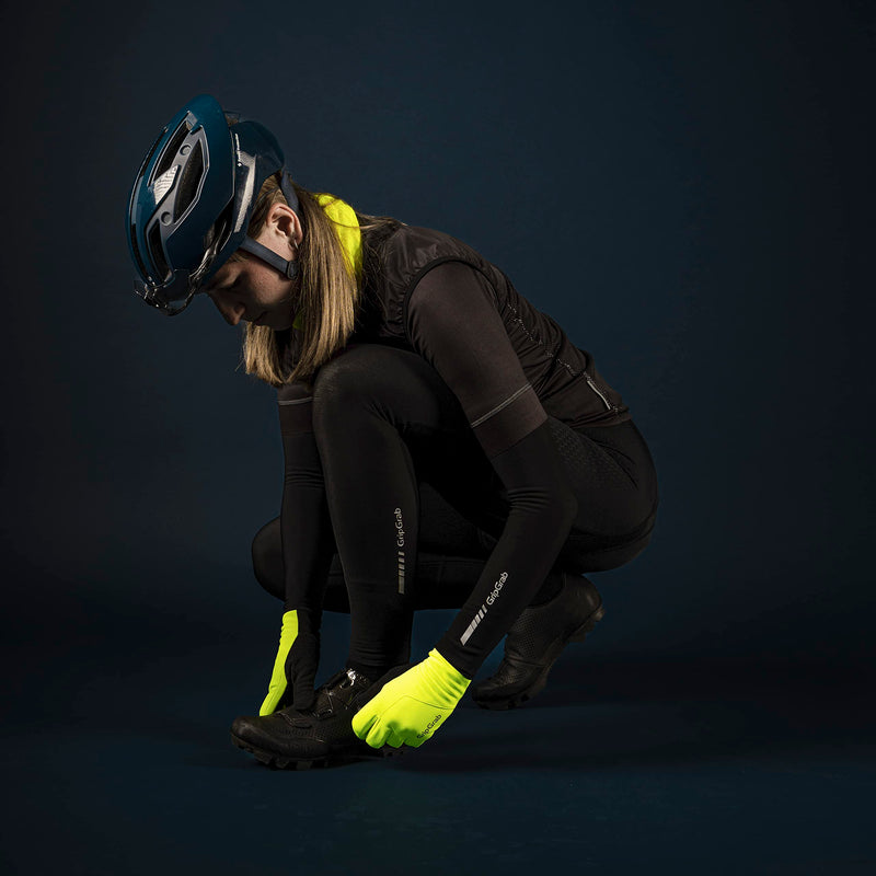 GripGrab Hurricane 2 Windproof Spring-Autumn Cycling Gloves Long Padded Thermal Road MTB Gravel Bike Bicycle Glove