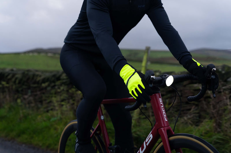 SEALSKINZ | Bodham |Unisex Waterproof All Weather Cycle Glove | Suede Thumb Wiper is Soft on the Face | Cycling & Outdoor Sports | Three-Layer Insulation Technology
