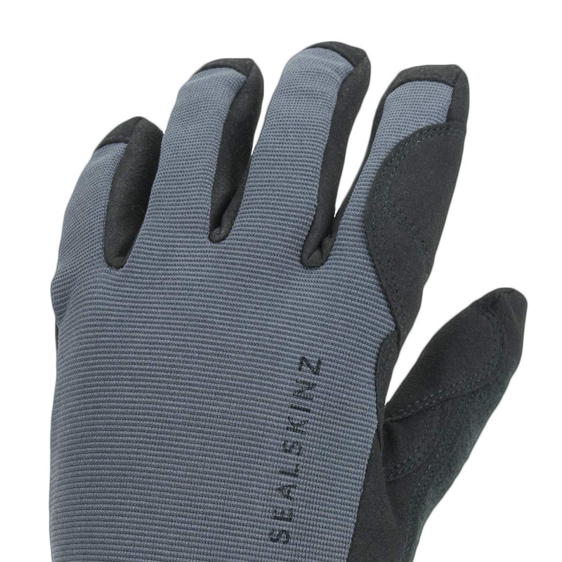 SEALSKINZ | Harling | Unisex Waterproof All Weather Gloves | For Cycling, Outdoor Work | Touch Screen Compatiable | Suede & Merino Wool