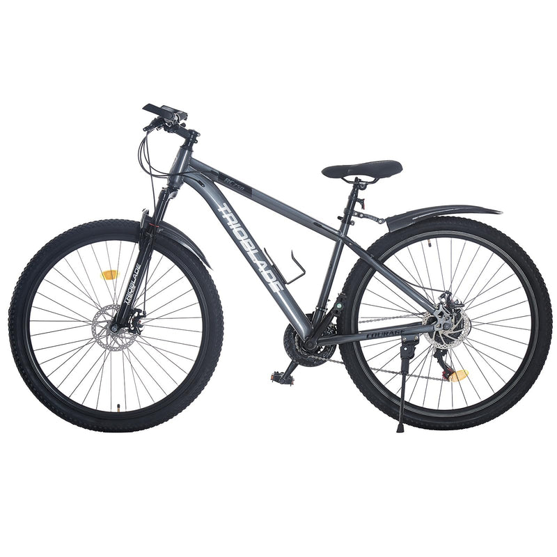 TRIOBLADE 24/26/27.5/29 Inch Mountain Bike 21 Speeds Bike 17.5 Inch Lightweight Aluminium Frame Bicycle for Adult Men Women, Lockout Suspension Fork, Dual Disc Brake