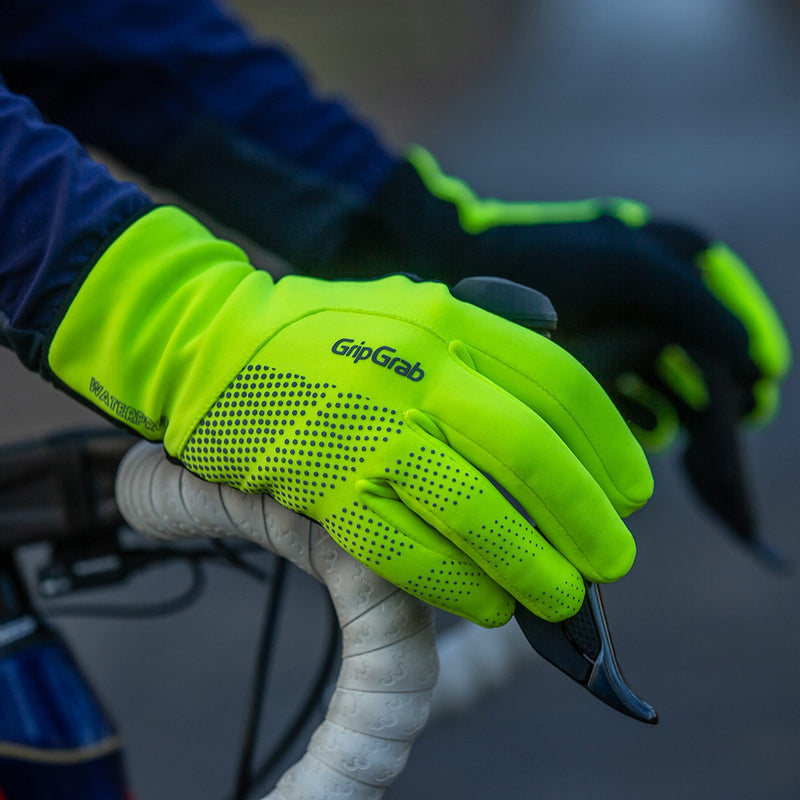 GripGrab RIDE Waterproof Winter Cycling Gloves Windproof Thermal Padded Fleece Lined Cold Weather Warm Bicycle Glove