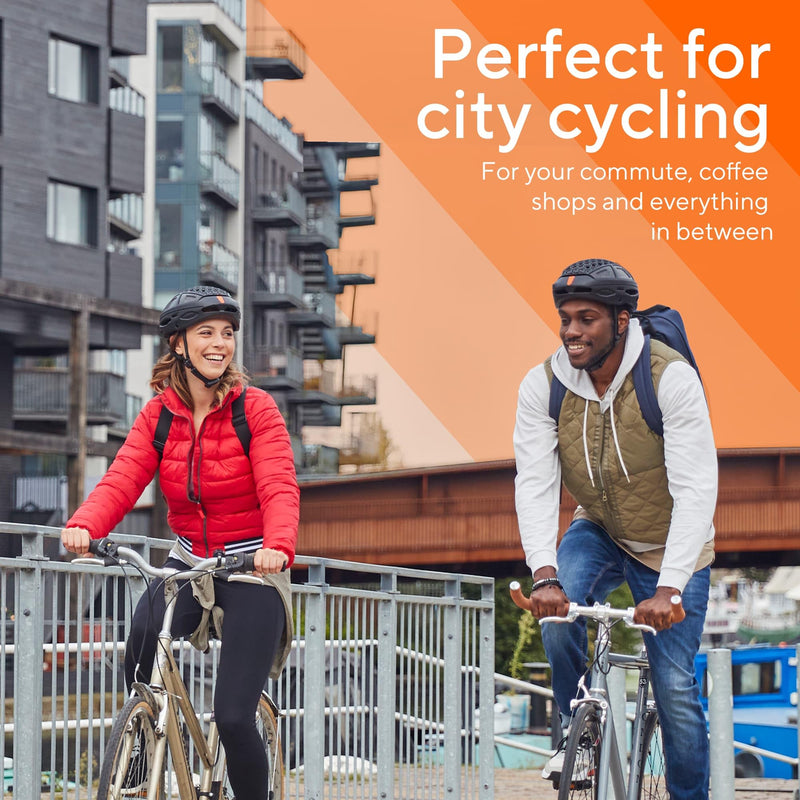 Newlane Foldable Bike Helmet. Compact, Safety-Certified, UK Made Bicycle Helmet for Adults. Ideal for Commuters, Cyclists, and Electric Scooter Riders. Unisex Design for Men and Women.