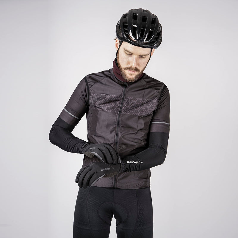 GripGrab Hurricane 2 Windproof Spring-Autumn Cycling Gloves Long Padded Thermal Road MTB Gravel Bike Bicycle Glove