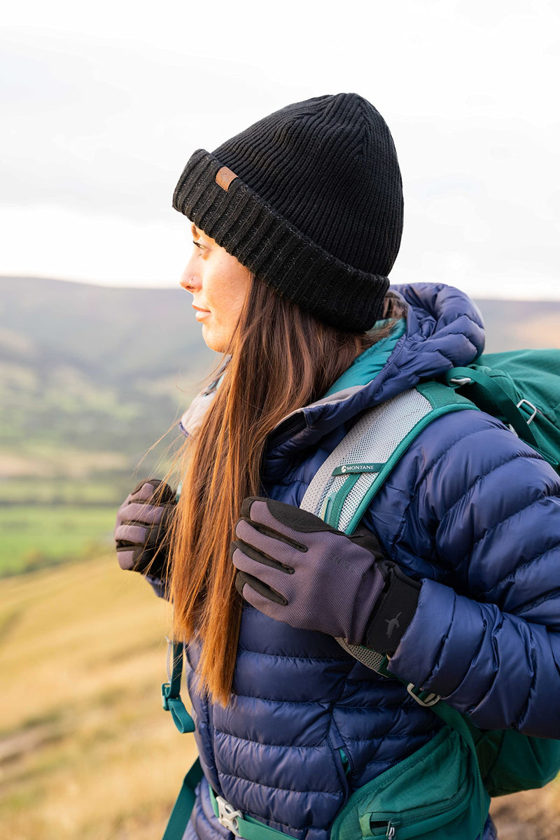 SEALSKINZ | Harling | Unisex Waterproof All Weather Gloves | For Cycling, Outdoor Work | Touch Screen Compatiable | Suede & Merino Wool